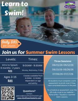 Summer Swim Lessons